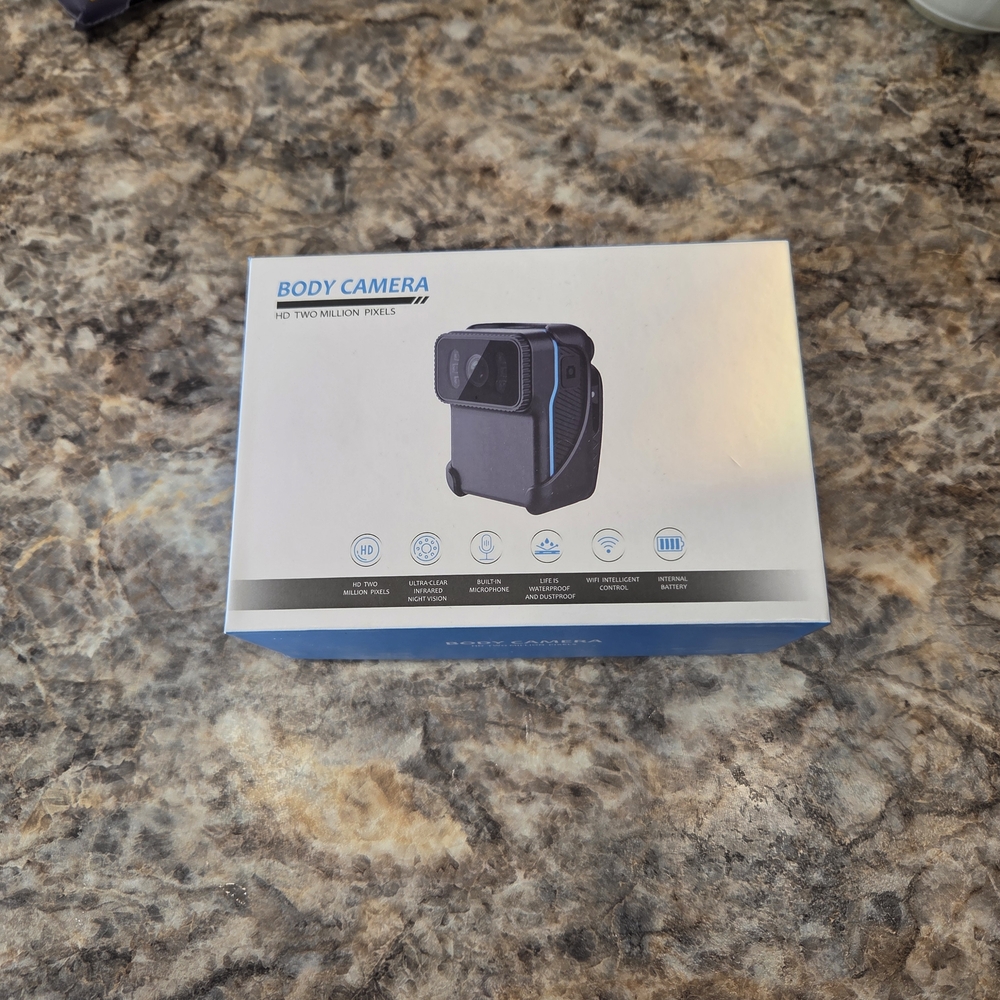 Source Unknown Body Camera - Black and Blue